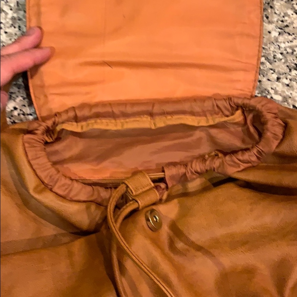 CAMEL “DRAWSTRING” BACKPACK - Picture 2 of 7